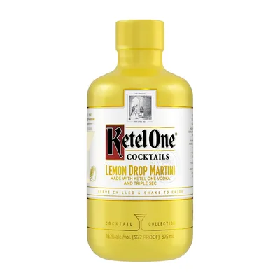 Ketel One Lemon Drop Martini Cocktail, 375 M L