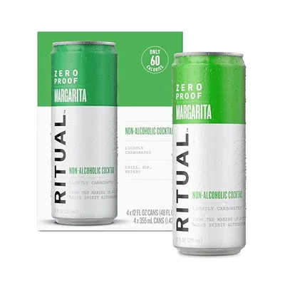 Ritual Zero-Proof Margarita Non-Alcoholic Cocktail