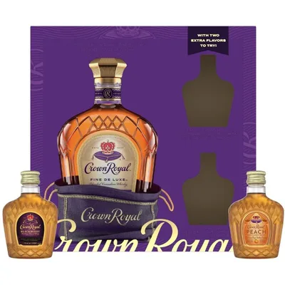 Crown Royal Deluxe W/ Blackberry And Peach 50ml