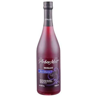 Arbor Mist Merlot Blackberry Red Wine - 750ml Bottle