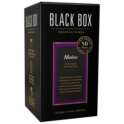 Black Box Malbec, Red Wine, 3 L