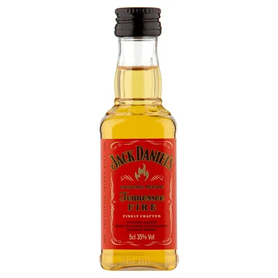 Jack Daniel's Tennessee Fire Whiskey - 50ml Plastic Bottle
