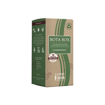Bota Box Chardonnay California White Wine, 3 L