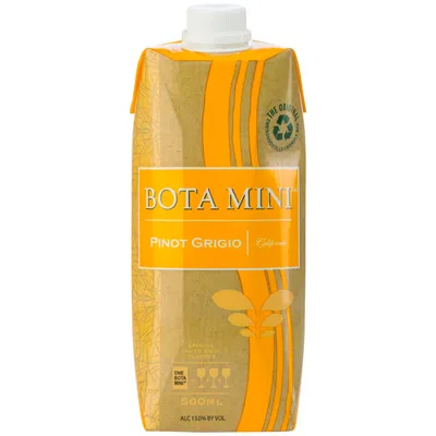 Bota Box Mini Pinot Grigio, California 500 Ml