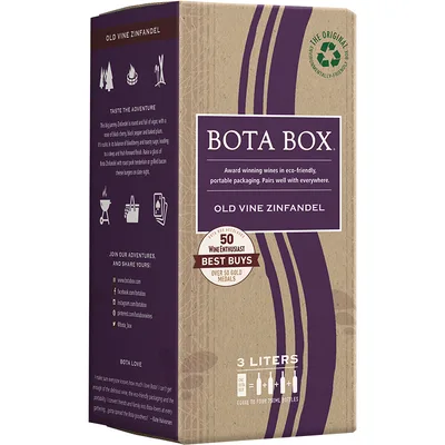 Bota Box Old Vine Zinfandel Red Wine