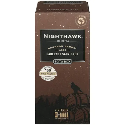 Bota Box Nighthawk Black Bourbon Barrel Aged Cabernet Sauvignon