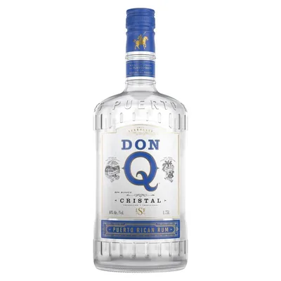 Don Q Cristal Rum - 1.75L Bottle