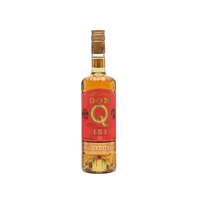 Don Q 151 Proof Rum 750ml 75.5