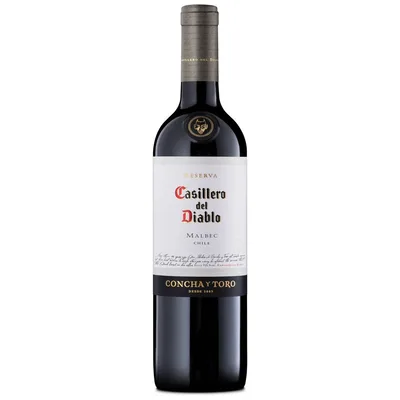 Casillero del Diablo Malbec Red Wine - 750ml Bottle