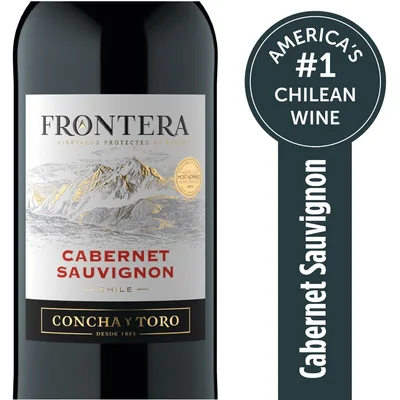 Frontera Cabernet Sauvignon, Central Valley Chile 1.5 L