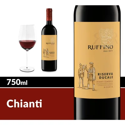 Ruffino Chianti Classico Riserva Ducale Tan Label 2018
