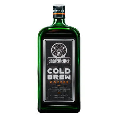 Jagermeister Cold Brew Coffee Herbal Liqueur W/ Mug