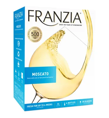 Franzia Moscato California Box White Wine
