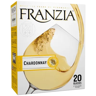 Franzia Chardonnay White Wine - 3 Liter Box