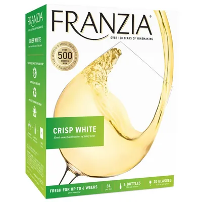 Franzia Crisp White Wine - 3L Box