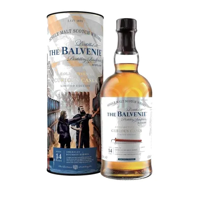 The Balvenie 'A Collection Of Curious Casks' American Bourbon Barrel 14 Year Old Single Malt Scotch Whisky 750ml