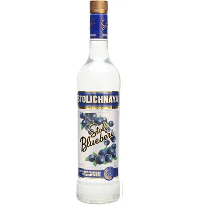 Stolichnaya Vodka, Premium, Stoli Blueberi