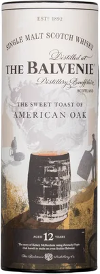 The Balvenie 12 Year Old Sweet Toast Of American Oak Single Malt Scotch Whisky