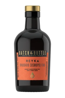 Batch & Bottle Reyka Rhubarb Cosmopolitan Cocktail