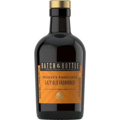 Batch & Bottle Monkey Shoulder Lazy Old Fashioned Cocktail