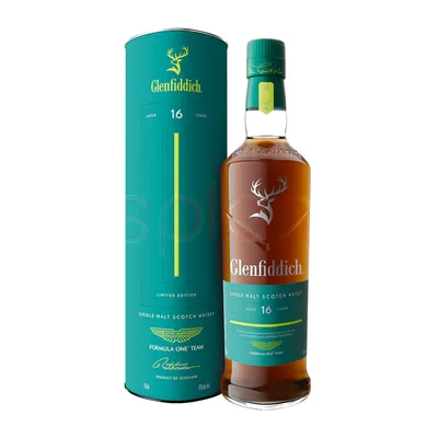 Glenfiddich Aston Martin F1 16 Year Old Single Malt Scotch Whisky