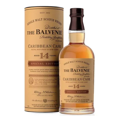 Balvenie 14yr Caribbean Cask Single Malt Scotch
