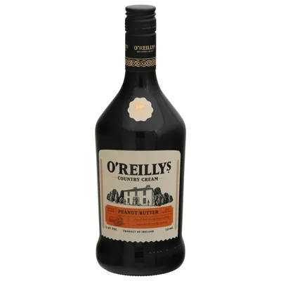 O'Reillys Peanut Butter Irish Cream Liqueur 750ml