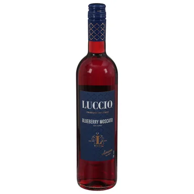 Luccio Blueberry Moscato, Semi-Sweet