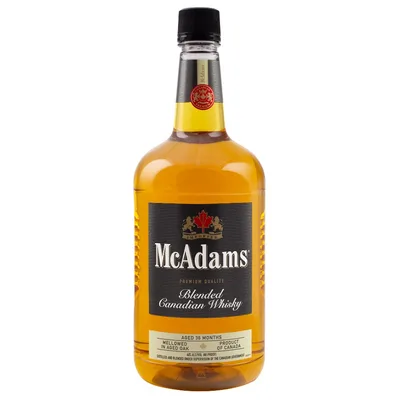 McAdams 3yr Canadian Whisky - 1.75L Plastic Bottle