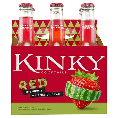 Kinky Red Cocktails - 6pk / 12oz Bottles