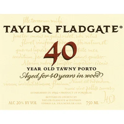 Taylor Fladgate NV - Porto Tawny Port 40 Year Old