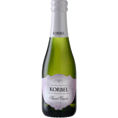 Korbel Sweet Cuvée California Champagne Sparkling Wine 750mL