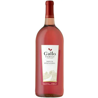 Gallo Family Vineyards White Zinfandel California Rose Wine