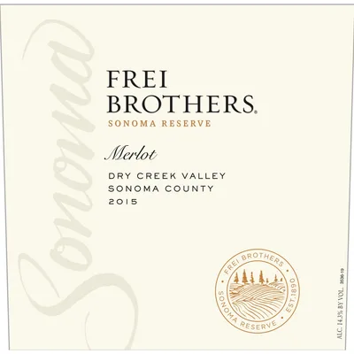 Frei Brothers Reserve Dry Creek Valley Merlot Red 750 Ml