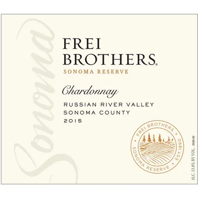 Frei Brothers Reserve Russian River Chardonnay White Wine 750 Ml
