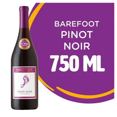 Barefoot Cellars Pinot Noir Red Wine 750ml 750 Ml