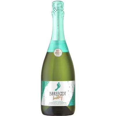 Barefoot Bubbly Moscato Spumante California Champagne Sparkling Wine
