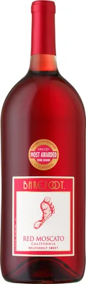 Barefoot Red Moscato, California 750 Ml
