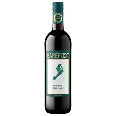 Barefoot Cellars Malbec Red Wine - 750ml Bottle