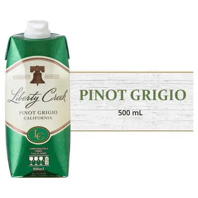 Liberty Creek Vineyards Pinot Grigio Tetra 500ml