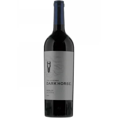 Dark Horse Merlot Red Wine - 750ml Bottle