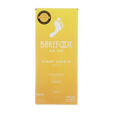 Barefoot Cellars Box Wine, Pinot Grigio