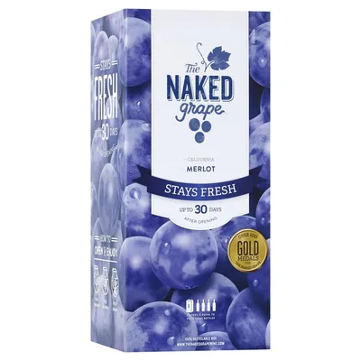 The Naked Grape Box Wine Merlot