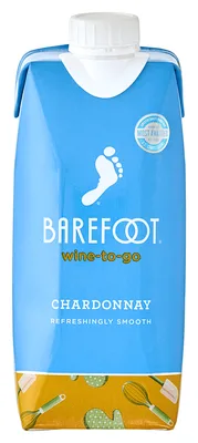 Barefoot To-Go Chardonnay White Wine Tetra