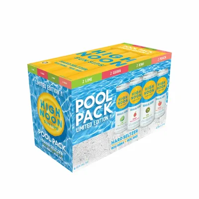 High Noon Sun Sips Vodka Hard Seltzer Variety Pack 8pk Cans