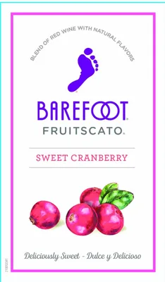 Barefoot Fruitscato Sweet Cranberry 750ml