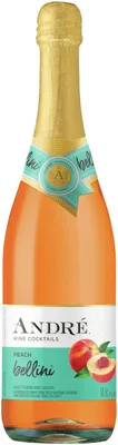 Andre Peach Bellini Sparkling Wine Cocktail 750ml 750 Ml