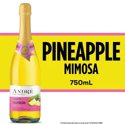 Andre Pineapple Mimosa Sparkling Wine Cocktail 750ml 750 Ml