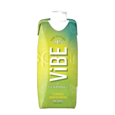 Vibe Twisted Sips By Vendange Classic Margarita 500Ml Tetra