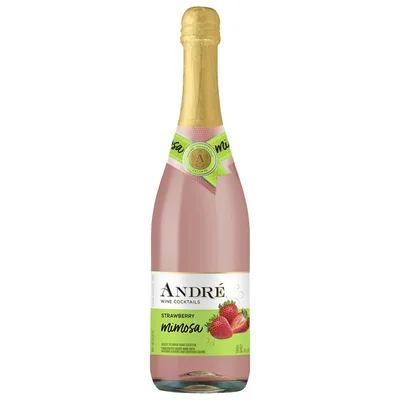 Andre Strawberry Mimosa Sparkling Wine Cocktail 750ml 750 Ml